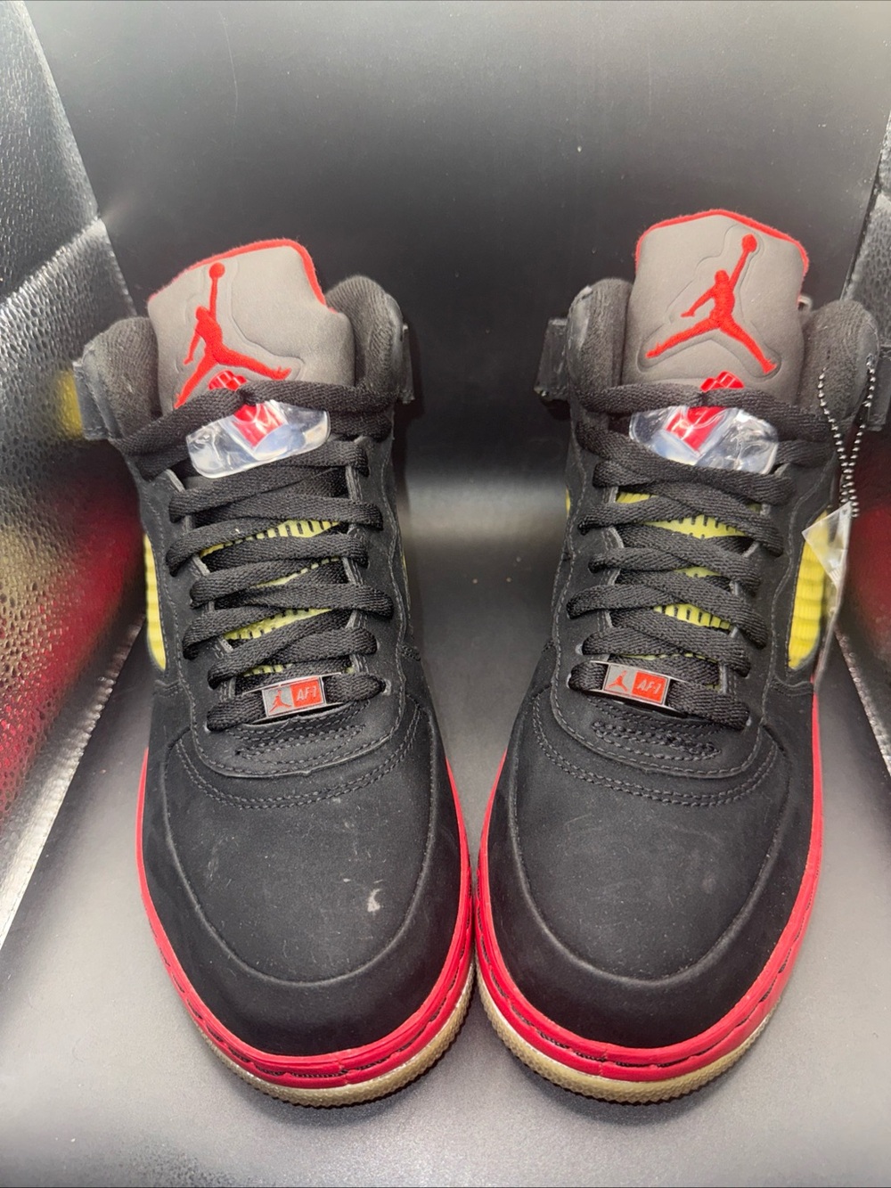 Size 7.5 - Air Jordan Fusion 5 Varsity Red, 318608-062, Never Worn, RARE GRAIL